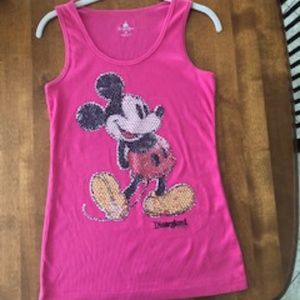 Disneyland Mickey Mouse Sequin Tank